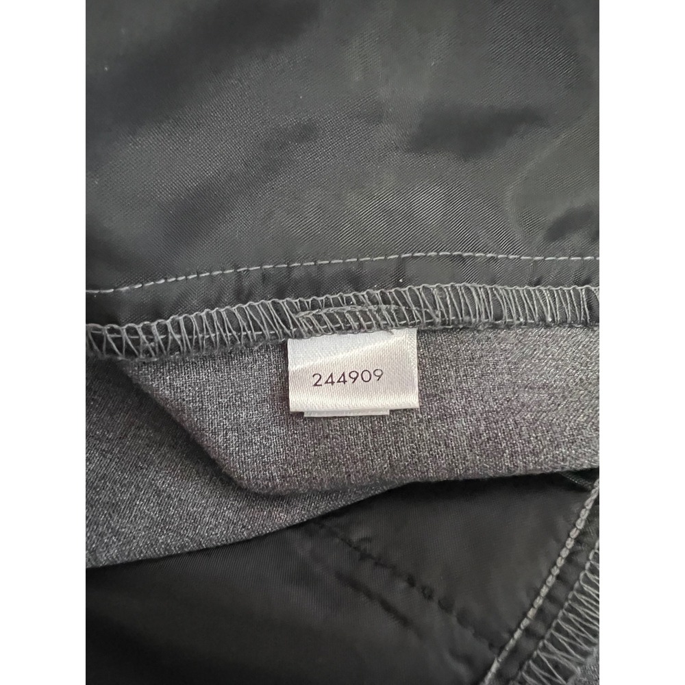 Ann‎ Taylor LOFT Gray Straight Leg Dress Pants Trousers Womens 12 244909 - Picture 6 of 7